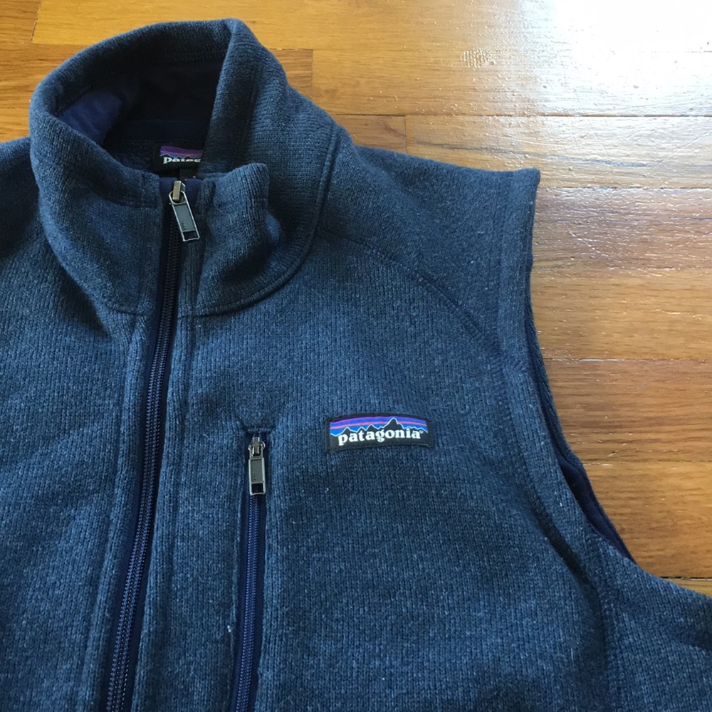 Patagonia Better Sweater Blue Vest Full Zip S - Picture 4 of 8
